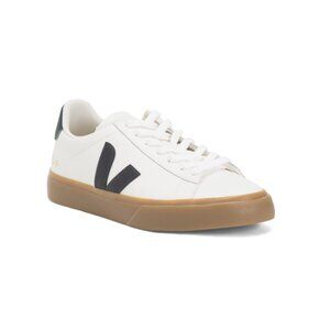 VEJA White/nautico Made In Brazil Leather Campo Sneakers